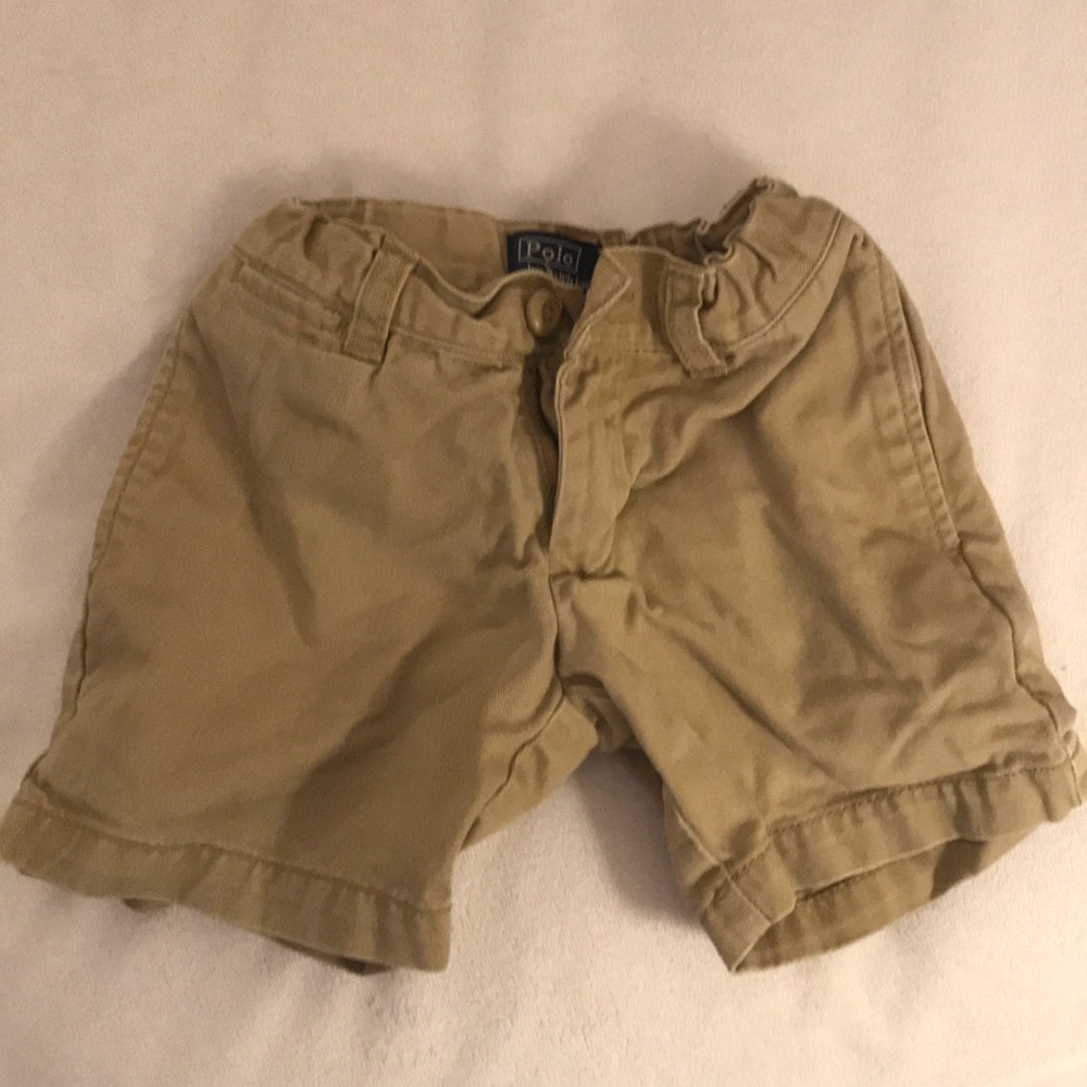 Polo by Ralph Lauren khaki chino shorts size 2T